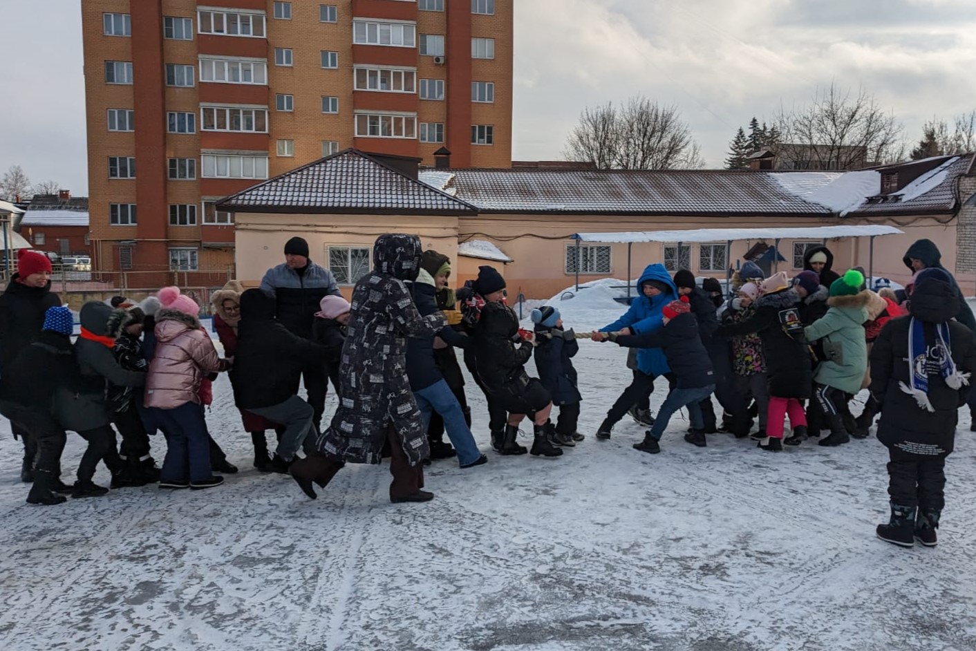 Спортивное мероприятие «Зимние забавы».